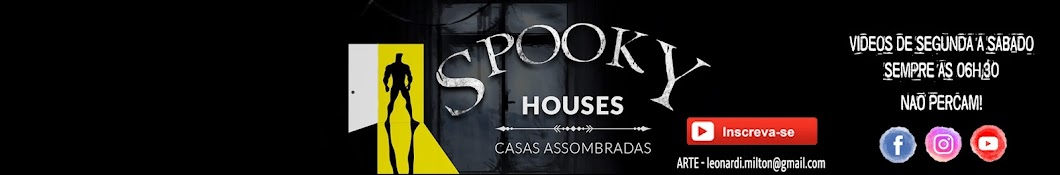 Spooky Houses Casas Assombradas यूट्यूब चैनल अवतार