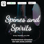 Spines and Spirits Podcast logo