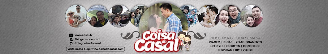 Coisa de Casal YouTube channel avatar