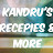 kandru's Recepies & more