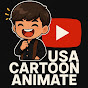 USA CARTOON ANIMATE logo