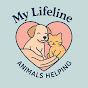 My lifeline Animals helping logo