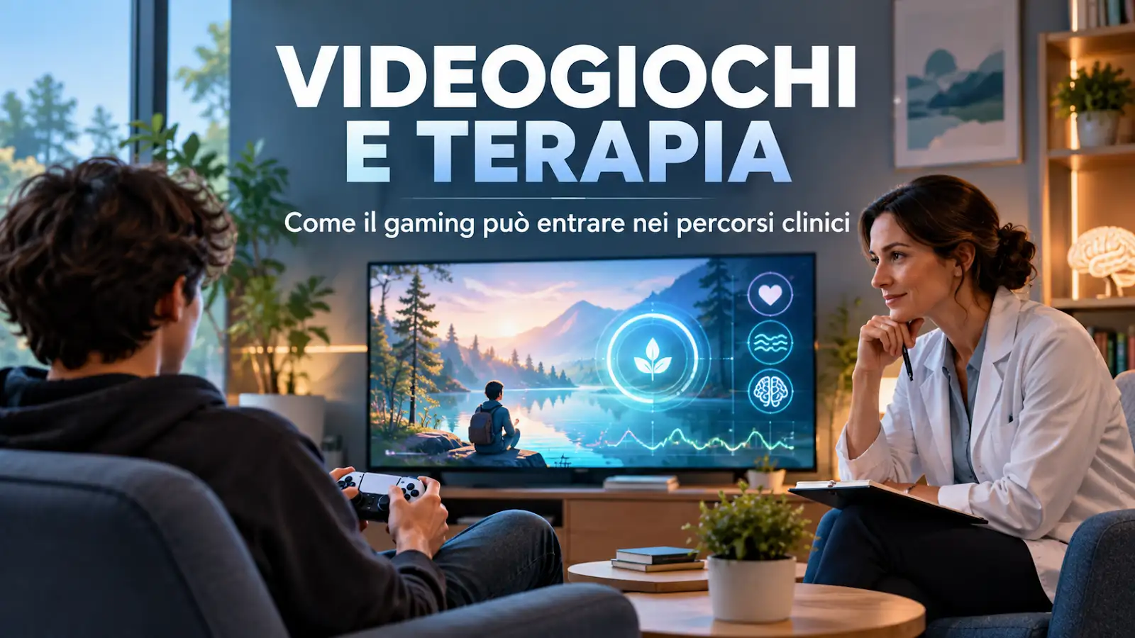 Videogiochi e terapia, come il gaming può entrare nei percorsi clinici