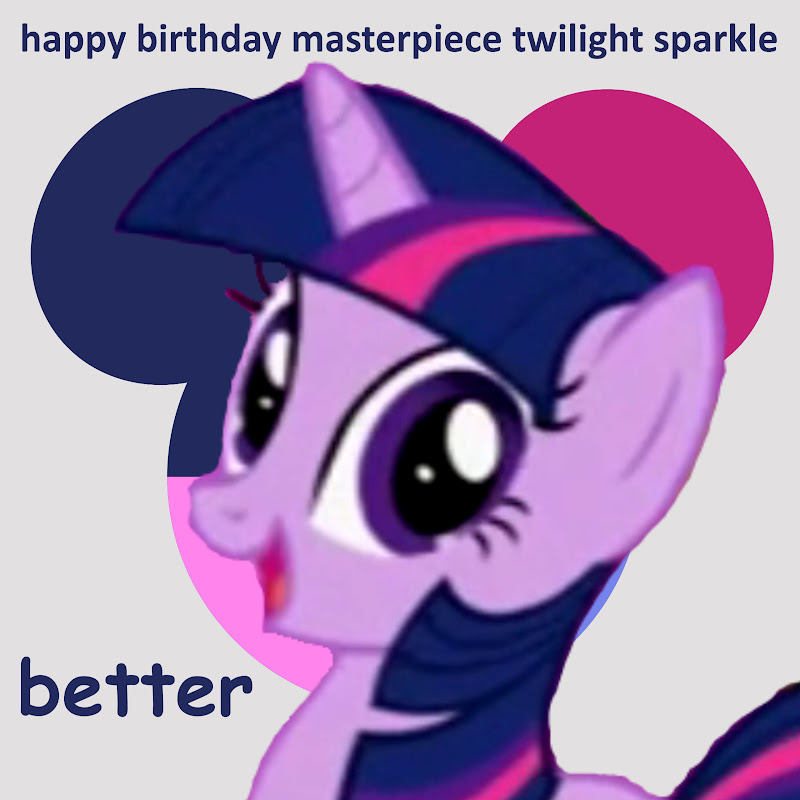 twilight sparkle rainbow dash nobody masterpiece icon