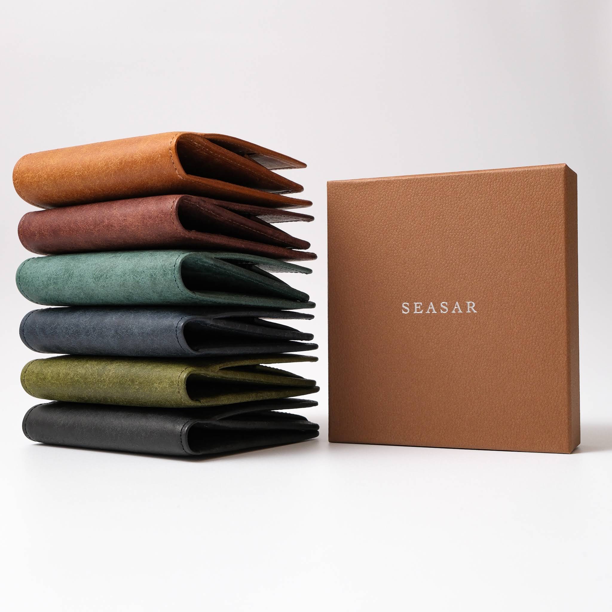 しーさー　seasar integral 二つ折り財布 Integral 二つ折り財布 プエブロレザー