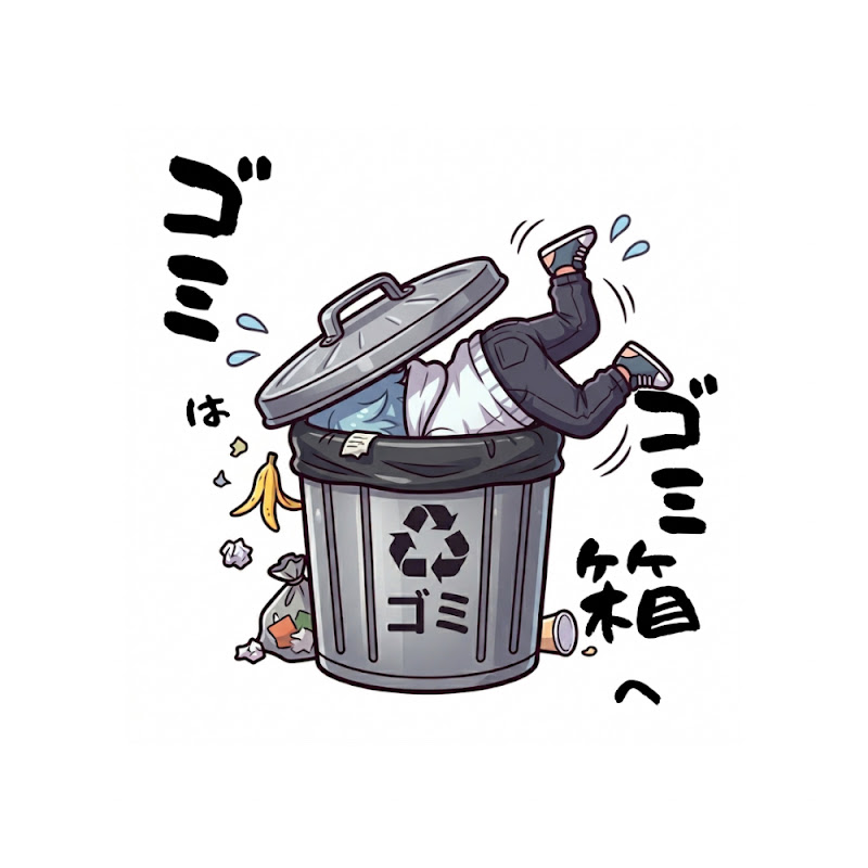 ゴミはゴミ箱へ
