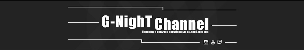 G-NighT Channel Аватар канала YouTube