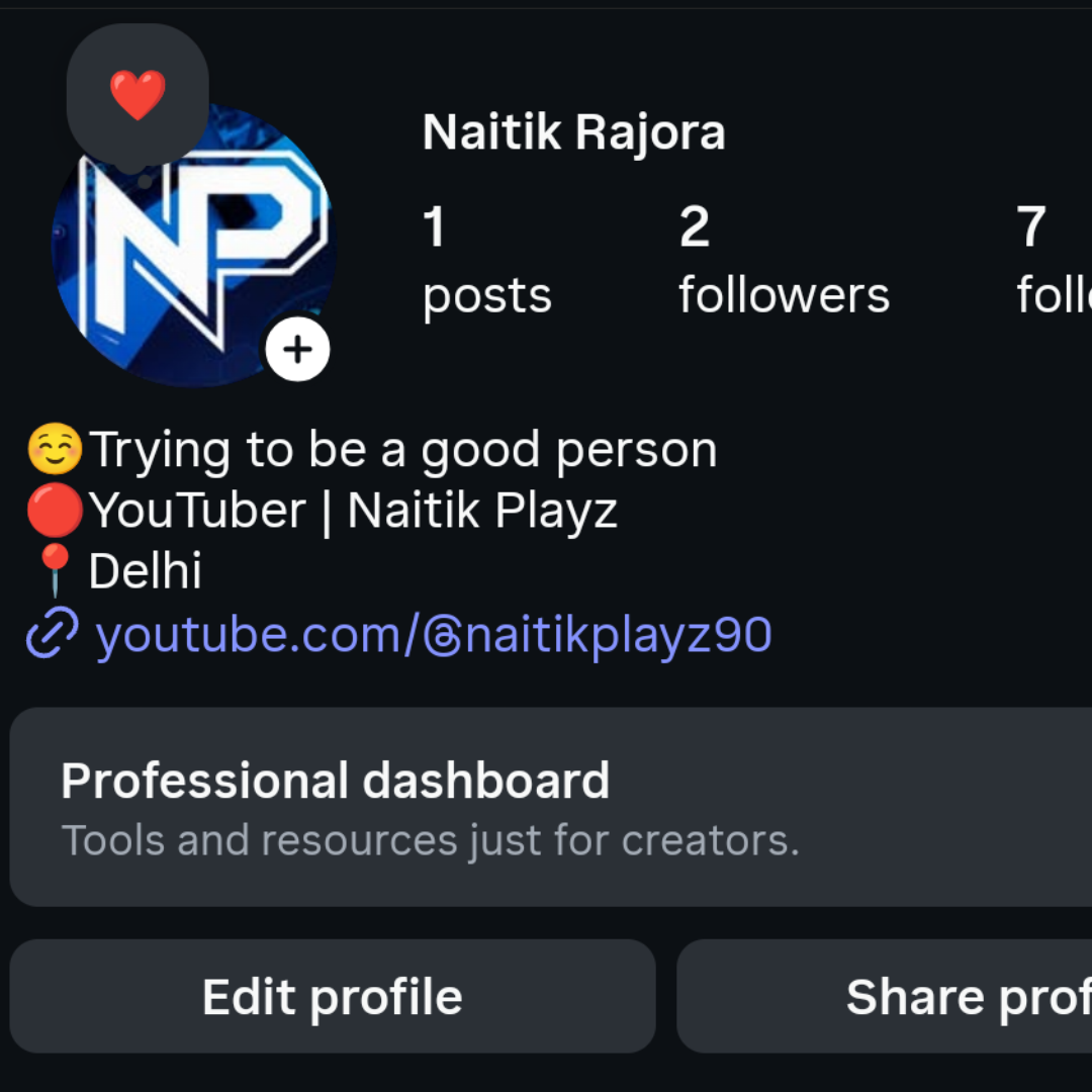 Post from Naitik Playz