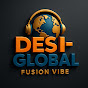 desi-global fusion vibe. logo