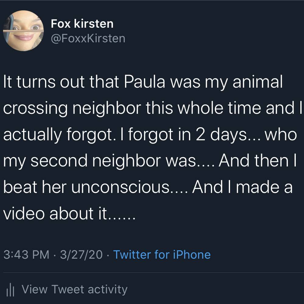 Post from FoxKirsten