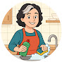 Mom Washes Dishes logo