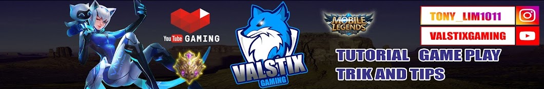 VALSTIX GAMING رمز قناة اليوتيوب
