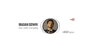 «Madan Gowri» youtube banner
