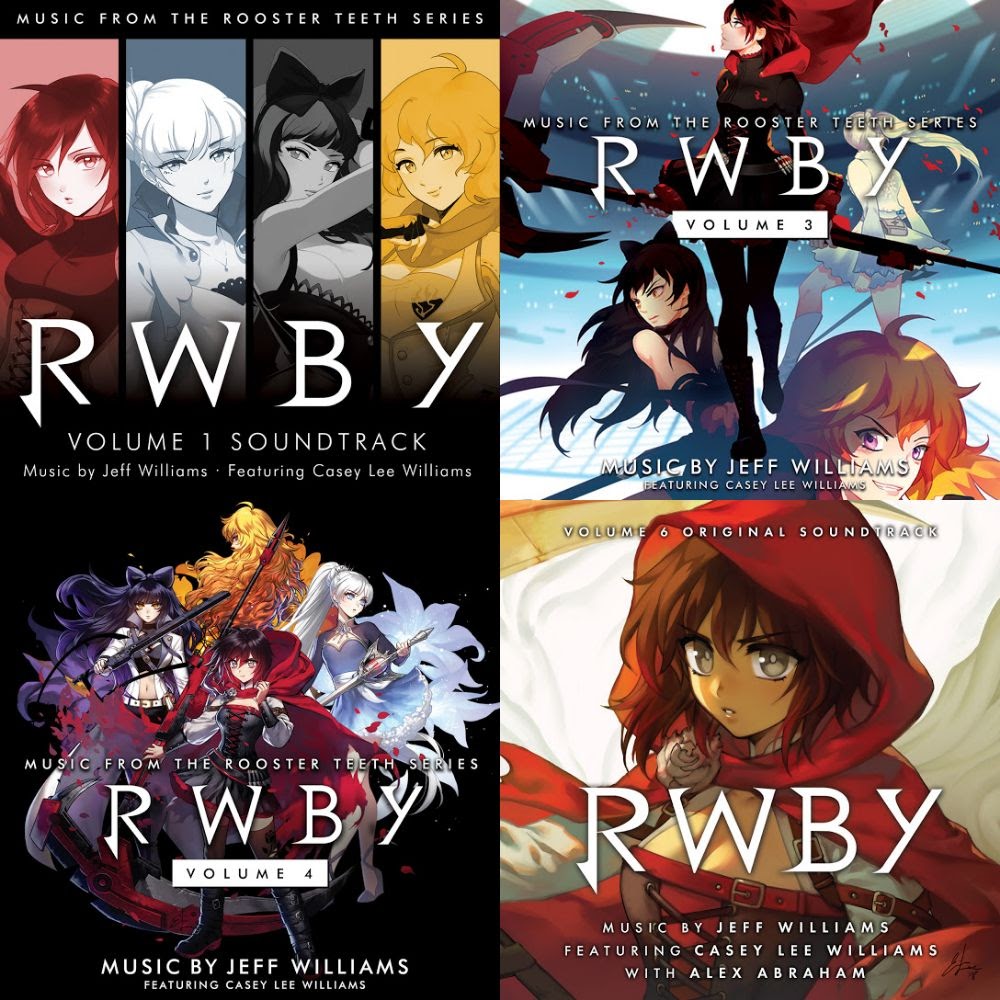RWBY Volumes I-VIII