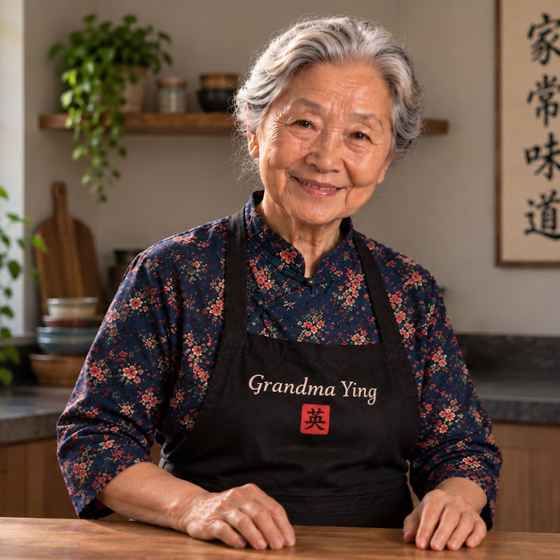 Grandma Ying cooks 