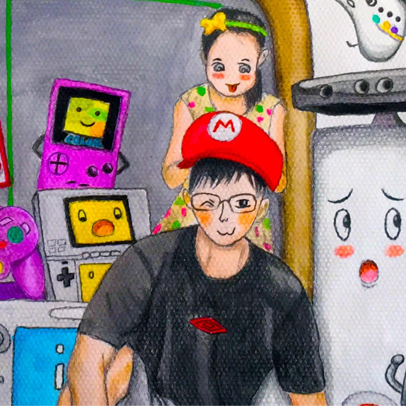 老孫聊遊戲 Logo