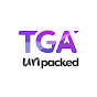 TGA Unpacked logo