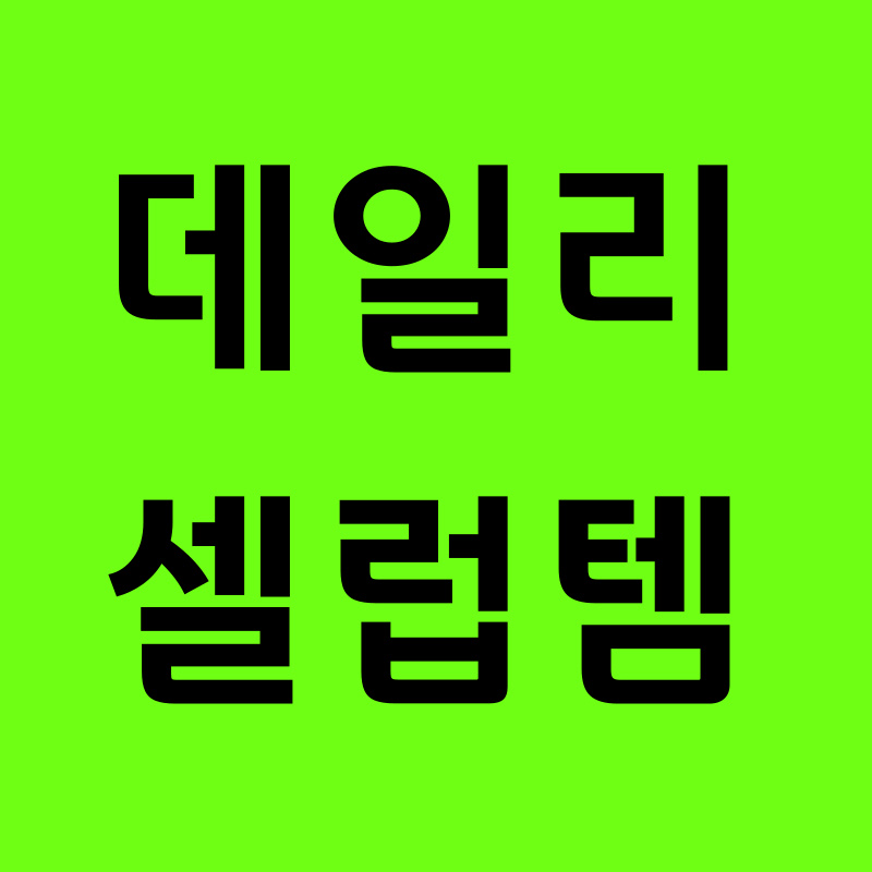 데일리셀럽템
