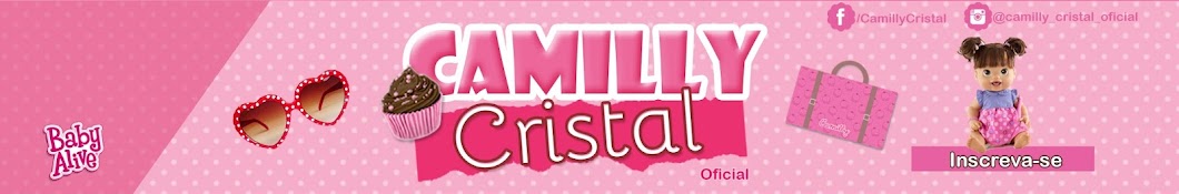 Camilly Cristal Oficial YouTube channel avatar