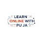 Learn Online with Puja logo
