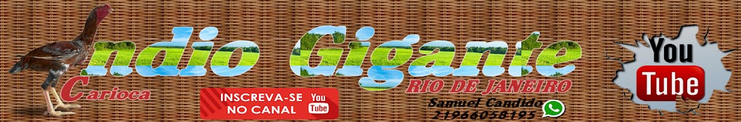 indio gigante Carioca यूट्यूब चैनल अवतार