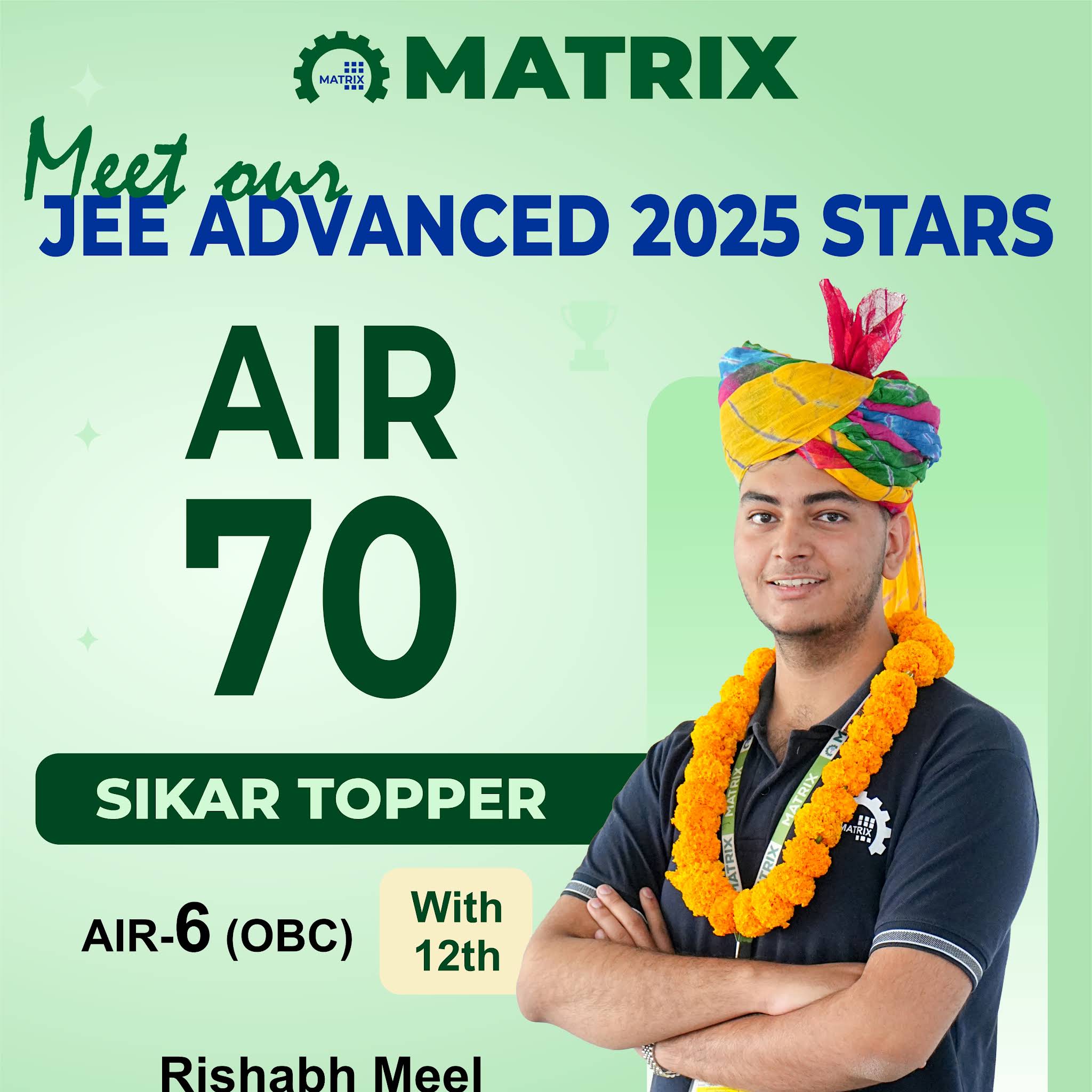 Post from Matrix Sikar : IIT-JEE / NEET Coaching