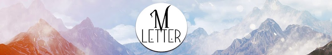 M Letter رمز قناة اليوتيوب