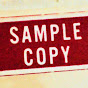 Sample Copy Music YouTube Profile Photo