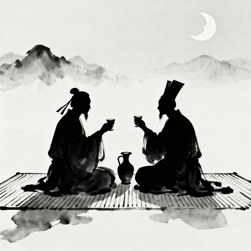 与古人对酌 Logo