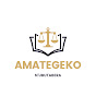 Amategeko n'Ubutabera logo