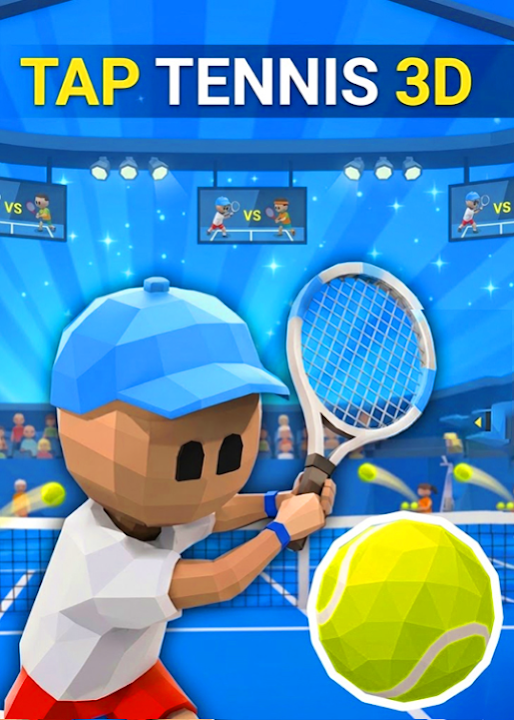 Tap Tennis 3D — cover art