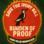 Ivory Billed Woodpecker, Burden of Proof logo