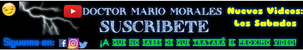 Doctor Mario Morales Avatar canale YouTube 