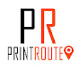 PrintRoute Print on demand Partner logo
