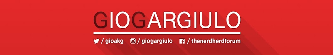 Gio Gargiulo / The Nerd Herd यूट्यूब चैनल अवतार