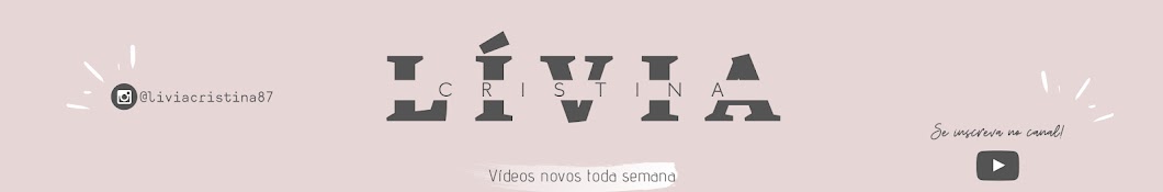 LÃ­via Cristina YouTube channel avatar