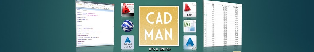 CAD MAN YouTube channel avatar