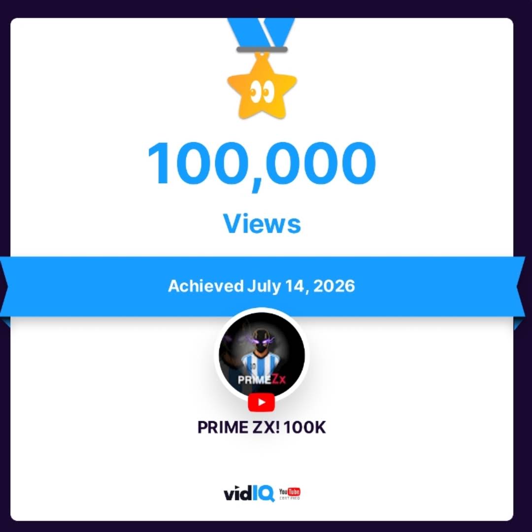 Post from PRIME ZX! 100K - YouTube