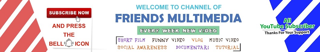 Friends Multimedia رمز قناة اليوتيوب