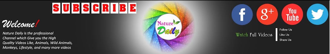 Nature Daily رمز قناة اليوتيوب