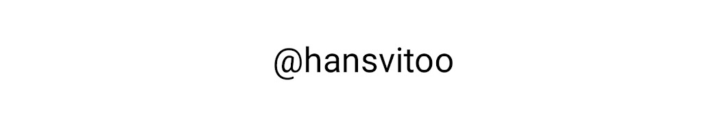 Hans Vito YouTube kanalı avatarı