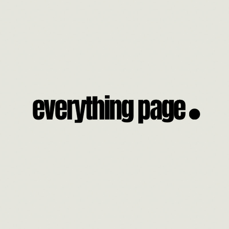 The Everything Page
