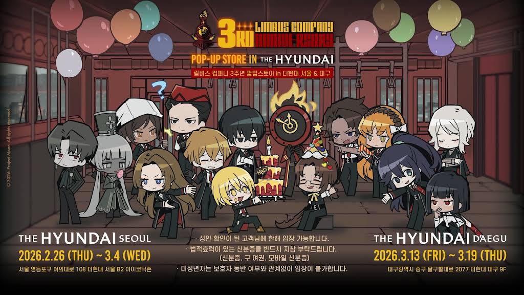リンバスカンパニー　3周年韓国ポップアップ　アクリルスタンド コンプリートセット YouTube