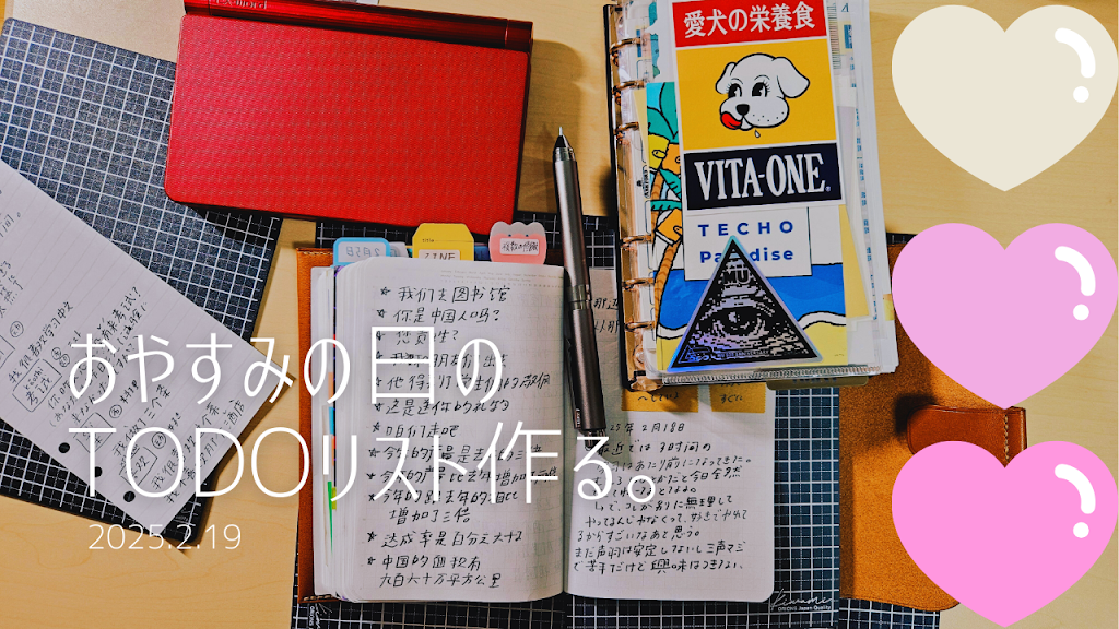 たけちよさん システム手帳宝箱化計画】たけちよ - YouTube