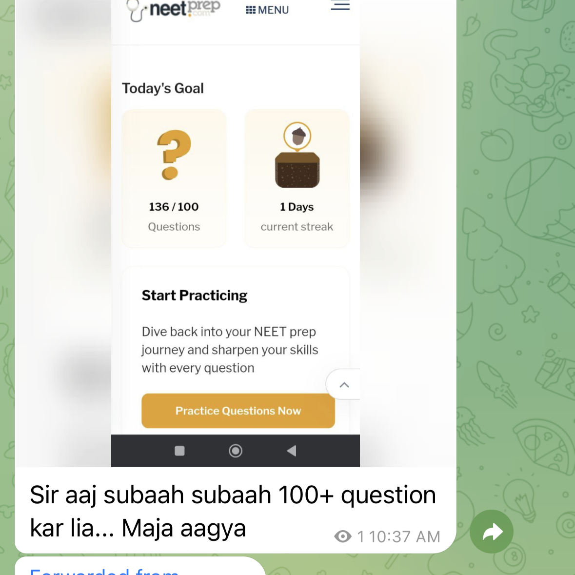 Post from Dr Aryan Raj Singh [AIIMS D]