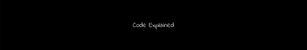 Code Explained Avatar channel YouTube 