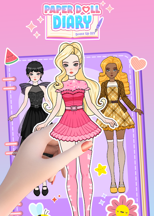 Paper Doll Diary: Dress Up DIY — cover art