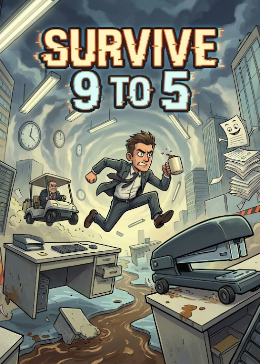 Survive 9 to 5 — cover art