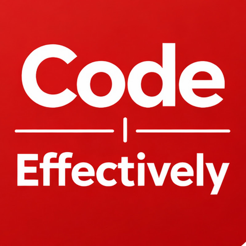 Code Effectively