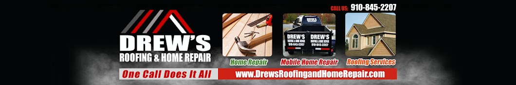 Drew's Roofing & Home Repair YouTube channel avatar